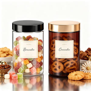 Wholesale 800ml PET Straight-Sided Round <b>Jar</b> - 27oz Food Grade <b>Plastic</b> Container for Candy Nuts Snacks Storage Custom Packaging - Product Image 6