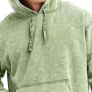 Última Llegada: Sudaderas con Capucha para Hombre, Estilo Lavado Ácido, Moda Urbana Otoñal, 100% Algodón, Precio al por Mayor con Servicio OEM, Estampadas - Product Image 6