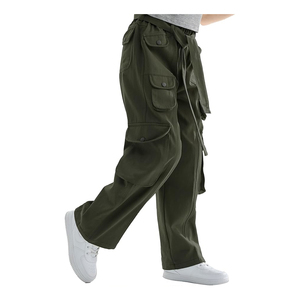 Pantalones Anchos de Cintura Alta Cosh Sports, Jeans Holgados Negros para Estilo Urbano y Casual - Product Image 3