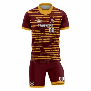 Premium Football Uniform Custom Soccer Jersey <b>Shorts</b> Set Breathable Quick Dry Team Apparel Supplier - Product Image 2