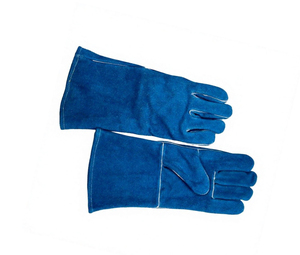Gants de sécurité industriels résistants à la chaleur, jaune or, longs, 16 pouces, 11 oz, en polyéthylène, résistants aux déchirures, durables, imperméables, sans silicone - Product Image 5