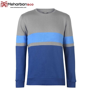 Camiseta de cuello redondo y ribetes de canalé, de forro polar - Product Image 3