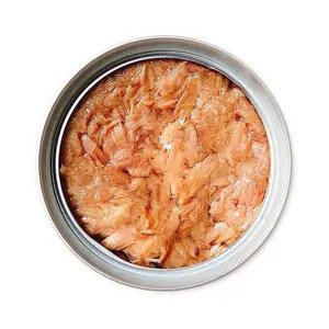 Factory Price 170g 5.8oz Deep Sea Fish Tuna Salmon Chicken Canned