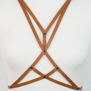 Harnais en cuir respirant, nouveau design, léger, ajustable, prix de gros abordable, fabriqué au Pakistan - Product Image 3