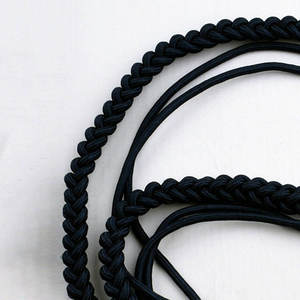 Cordón de Hombro Impermeable Recubierto de Nailon de Alta Calidad, Cordón para Vestido Ceremonial con Diseño Trenzado, Puntas Decorativas, Colores Personalizables - Product Image 3