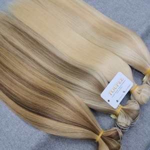 Extensiones de Cabello Virgen Vietnamita 100% Más Vendidas, Precio al por Mayor, Trama Doble a Máquina, Sin Enredos, Sin Caída, Cabello de Bebé - Product Image 3