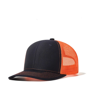Blank Mesh Trucker <b>Cap</b> 5 Panel Cotton Twill Snapback <b>Hat</b> Custom Logo Embroidery Baseball <b>Cap</b> OEM ODM Wholesale Manufacturer Qual - Product Image 2
