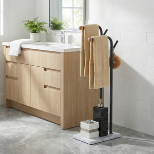 Soporte de toalla de baño portátil, mueble de almacenamiento para el hogar, bricolaje, la mejor calidad - Product Image 1