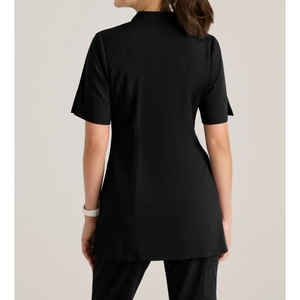 <b>Nursing</b> Uniforms Colors Breathable Women's Beauty Spa Hairdressing Salon Short Sleeve <b>Tunic</b> Top Esthetician staff uniforms scrub - Product Image 6