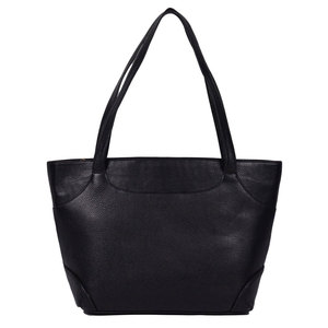 Salva Leather Customizable Color Faux Leather Tote Bag Women Soft Handle Zipper Closure Fashion Style Interior Pocket 21L - Product Image 4