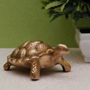 Décoration de table en fer forgé en forme de tortue de luxe pour une mise en scène élégante et une décoration intérieure sophistiquée - Product Image 2