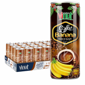 Boisson au café Arabica OEM 250ml-Usine VINUT Vietnam, sans OGM, sans produits laitiers, sans gluten, échantillon gratuit, prix de marque privée - Product Image 1
