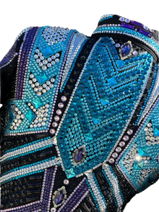 Chaqueta de Exhibición Western Bordada Personalizada para Eventos de Rodeo y Equitación - Product Image 3