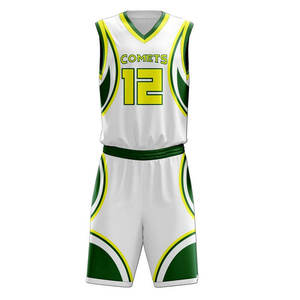 Uniforme de Baloncesto Personalizado por Sublimación, Jersey de Baloncesto a la Moda, Ropa Deportiva Transpirable para Equipos, Uniforme de Baloncesto Personalizado - Product Image 2
