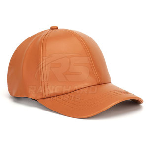 Sombreros de Cuero para Hombre, Estilo Informal, Cuero PU Suave, Moda Casual para Exteriores, Marca Personalizada, Proveedor Mayorista - Product Image 3