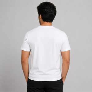 Camiseta de Hombre de Alta Calidad, Color Sólido, con Logotipo Personalizado, Transpirable, Cómoda, Ecológica, de Secado Rápido, para Verano, 100% Algodón - Product Image 2