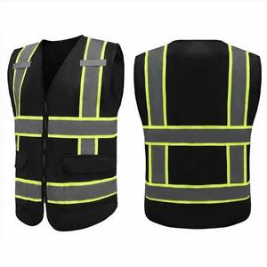 Chaleco de Seguridad Reflectante Multibolsillos de Alta Visibilidad para Trabajo en Almacenes, Construcción, Carreteras y Trabajo al Aire Libre - Product Image 1