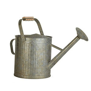 Arrosoir créatif en métal galvanisé avec texture nid d'abeille, outil de jardin en zinc et vase pour la décoration intérieure et extérieure - Product Image 3