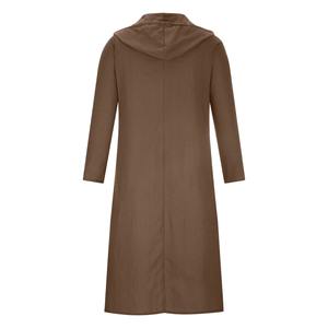 Islamic Ramadan Jubbah Middle East Long <b>Kaftan</b> Robe Jubba Long Sleeve Muslim Omani Thobe Jubba <b>for</b> <b>Men</b> - Product Image 6