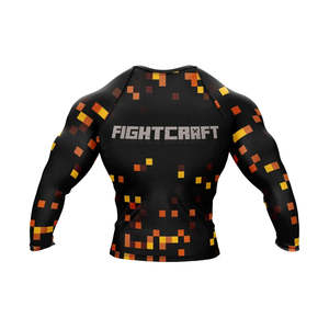 2026 Sublimation Printed Quick Dry Men Rash Guard in Custom Logo MMA Training Rash Guard NO GI Grappling Jiu Jitsu BJJ Rashguard - Product Image 2