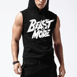 Sudadera sin Mangas para Hombre, Sudadera Deportiva para Entrenamiento Atlético, Algodón Premium, Venta al por Mayor Directa de Fábrica - Product Image 2