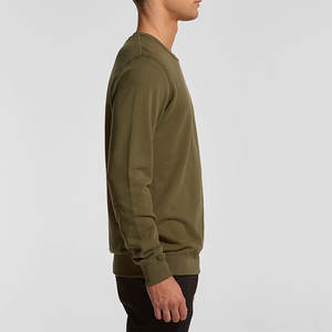 Nouveau Vente en Gros Spandex/Coton Mélangé Solide Vierge Polaire Ras Du Cou Sweat pour Hommes Logo Personnalisé Conception Hiver Utilisation de Haute Qualité - Product Image 4