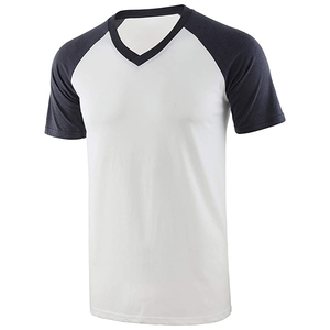 Camisetas de Cuello en V Lisas para Hombre, 100% Algodón, Hechas a Medida, de Alta Calidad y Comodidad - Product Image 6