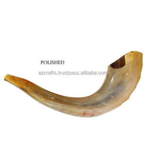 Z Crafts Natural Ram Shofar Cuerno Pulido Instrumento Religioso Judío para Fines Rituales - Product Image 5