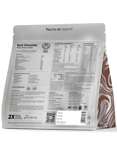 Aislado de Proteína de Suero de Leche de Alta Calidad, 24 g de Proteína en Polvo para el Crecimiento y la Recuperación Muscular con BCAA, Sabor a Chocolate Negro - Product Image 2