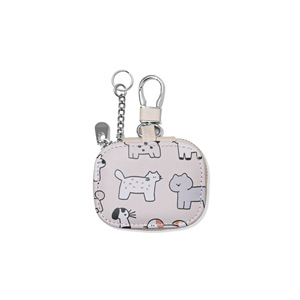 Qualité Exceptionnelle, Prix Imposant, Pochette Portable à Fermeture Éclair, Mini Porte-Monnaie en Cuir PU avec Mousqueton pour AirPods, Clés, et Pièces de Monnaie Mignonnes - Product Image 1