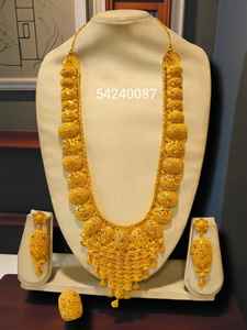 AWAIS HOUSE Collier Hiphop en laiton plaqué or 6 grammes avec diamant serti griffe infini, pour femmes africaines, festivals, mariages et fêtes - Product Image 5