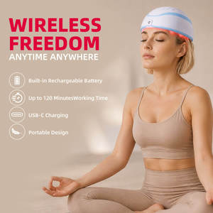 Redfy - Lámpara Médica Portátil para el Tratamiento del Bienestar del Cuero Cabelludo, Dispositivo de Terapia de Luz Roja de 680 Nm con Infrarrojos Cercanos para el Cabello y la Cabeza - Product Image 5