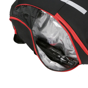 Fashion Basketball <b>Drawstring</b> <b>Backpack</b> with Hidden Ball Compartment Side Water Bottle Holder Pockets Waterproof USB Port - Product Image 6