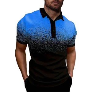 Camiseta Polo Moderna y Elegante para Hombre, Diseño Casual, Transpirable, Absorbente de Humedad, con Estampado Sublimado - Product Image 5