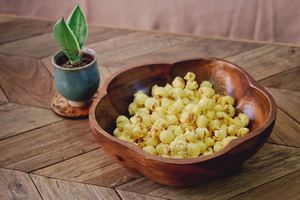 Bol en bois d'acacia |   Bol en bois d'acacia |   Corbeille à fruits |   Bol fait main |   Bol à salade |   Bol à pâtes |   Bol en bois à fond évasé |   Bol à pâte - Product Image 4