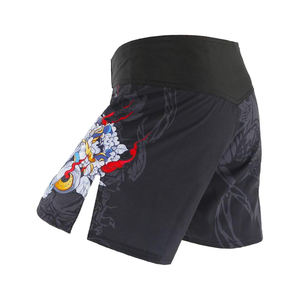 Pantalones Cortos de Boxeo y Grappling MMA Sublimados Personalizados para Hombre, Ligeros, Transpirables y de Secado Rápido - Product Image 5