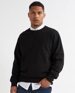 Sudadera Premium para Hombre, Cuello Redondo, Lisa, de Algodón Grueso, Estilo Casual y Urbano, Talla Grande - Product Image 5