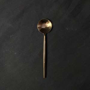 Rose Gold PVD coated <b>Flatware</b> Set of 4 Cutlery Spoon Fork Knife Plain Elegant Design Perfect Restaurant Hotel And Home Use - Product Image 2