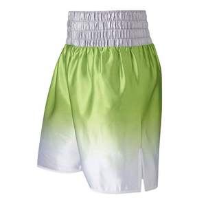 Solid Color Mens MMA Boxer Training Shorts <b>Polyester</b> Fight Shorts - Product Image 3