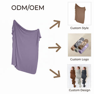 Comfortable Knotted Swaddle Wrap <b>Newborn</b> Sleep <b>Blanket</b> for Everyday Use - Product Image 5