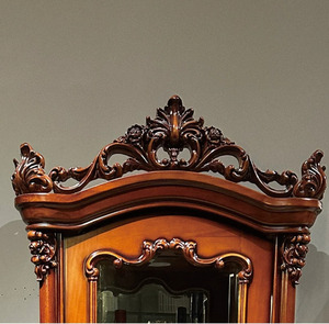 Java Furni Craft French Classic Design Solid Wood Storage Display Cabinet Eco-Friendly Durable Living Room Hotel Apartment - Product Image 5