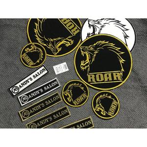 ป้ายผ้าคอตตอนพิมพ์ลายดามัสก์แบรนด์ HD หรูหรา สำหรับเสื้อผ้า กระเป๋า รองเท้า ป้ายหลัก ป้ายโลโก้สั่งทำ ซักได้ - Product Image 3