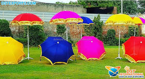 Paraguas pequeño bordado a mano para boda, sombrilla colorida bordada a mano para boda, venta al por mayor - Product Image 4