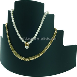 Soporte de collar negruzco de acrílico transparente minimalista llamativo 2025-Estuche de joyería corto ecológico - Product Image 4