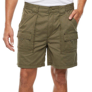 Shorts Cargo Homme en Denim 100% Coton Respirant avec Broderie Cristal, Nouveau Style 2026, Qualité Supérieure, pour Randonnée et Streetwear, Matière Toile - Product Image 1