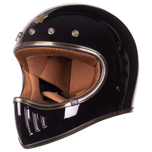 Casque de moto Royal M141 vintage fabriqué au Vietnam, OEM ODM, en ABS, avec design graphique, visière cachée, anti-UV, à libération rapide - Product Image 2