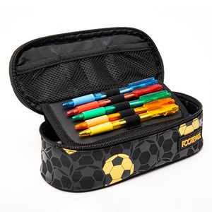 กระเป๋าใส่ดินสอพิมพ์ลายฟุตบอลสีทอง - Product Image 5