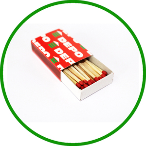 Caja de Fósforos Ecológica para el Hogar, Tamaño de Impresión 51x35x14mm, Fósforos de Seguridad para Uso Diario en la Cocina, Encendido Confiable y Duradero - Product Image 2