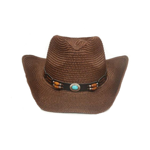 Travel Ready Western Cowboy <b>Hat</b> American Export Style 100% Polyester <b>Summer</b> Casual Fashionable High Quality Material - Product Image 4