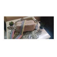 Sac bandoulière messager en coton rayé style bohème, grande capacité, avec sangle réglable, sac à main portable pour voyage et usage quotidien, unisexe
